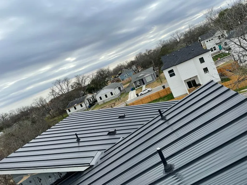 Standing seam metal roof panels with vents for Skylight Repair in Manchester-by-the-Sea